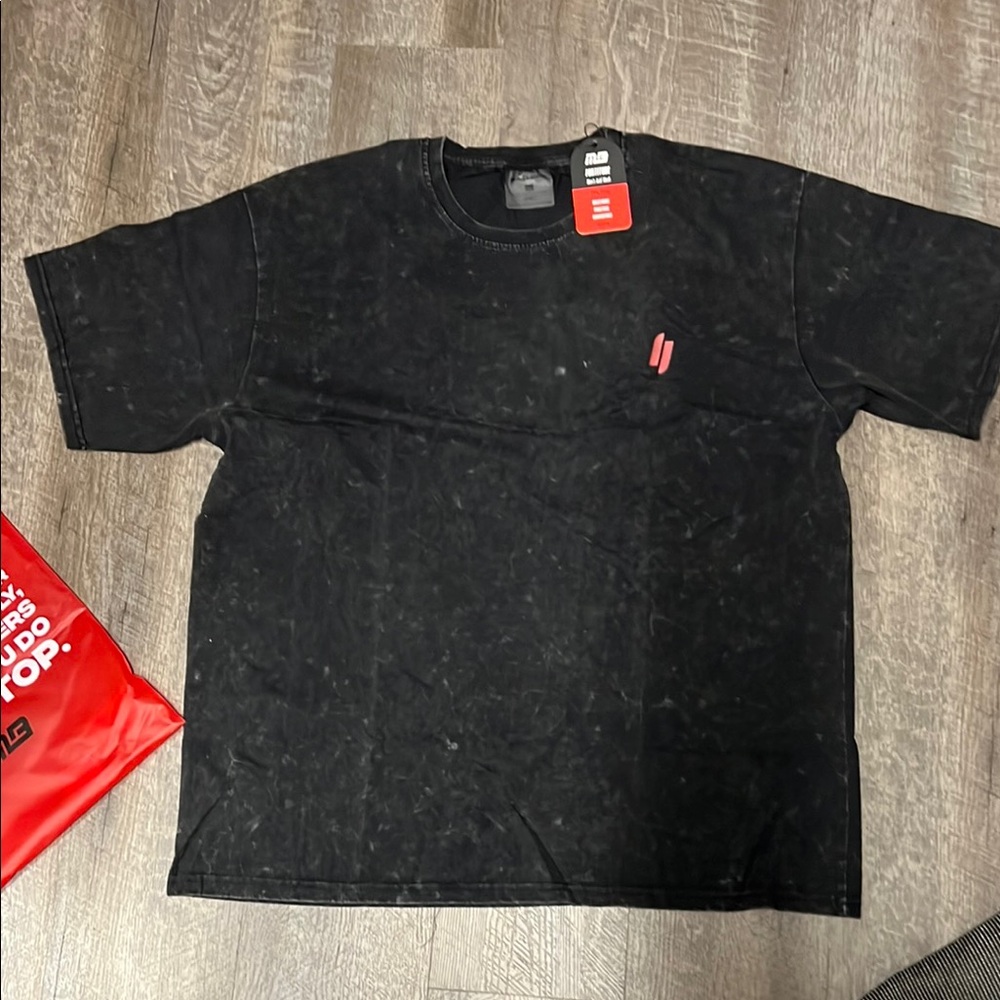 Black Graphic Men's Shirt